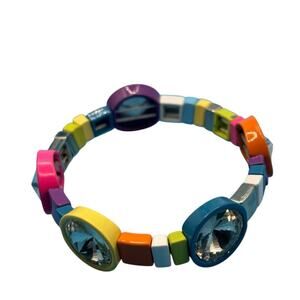 Colorful square Beaded Bracelet